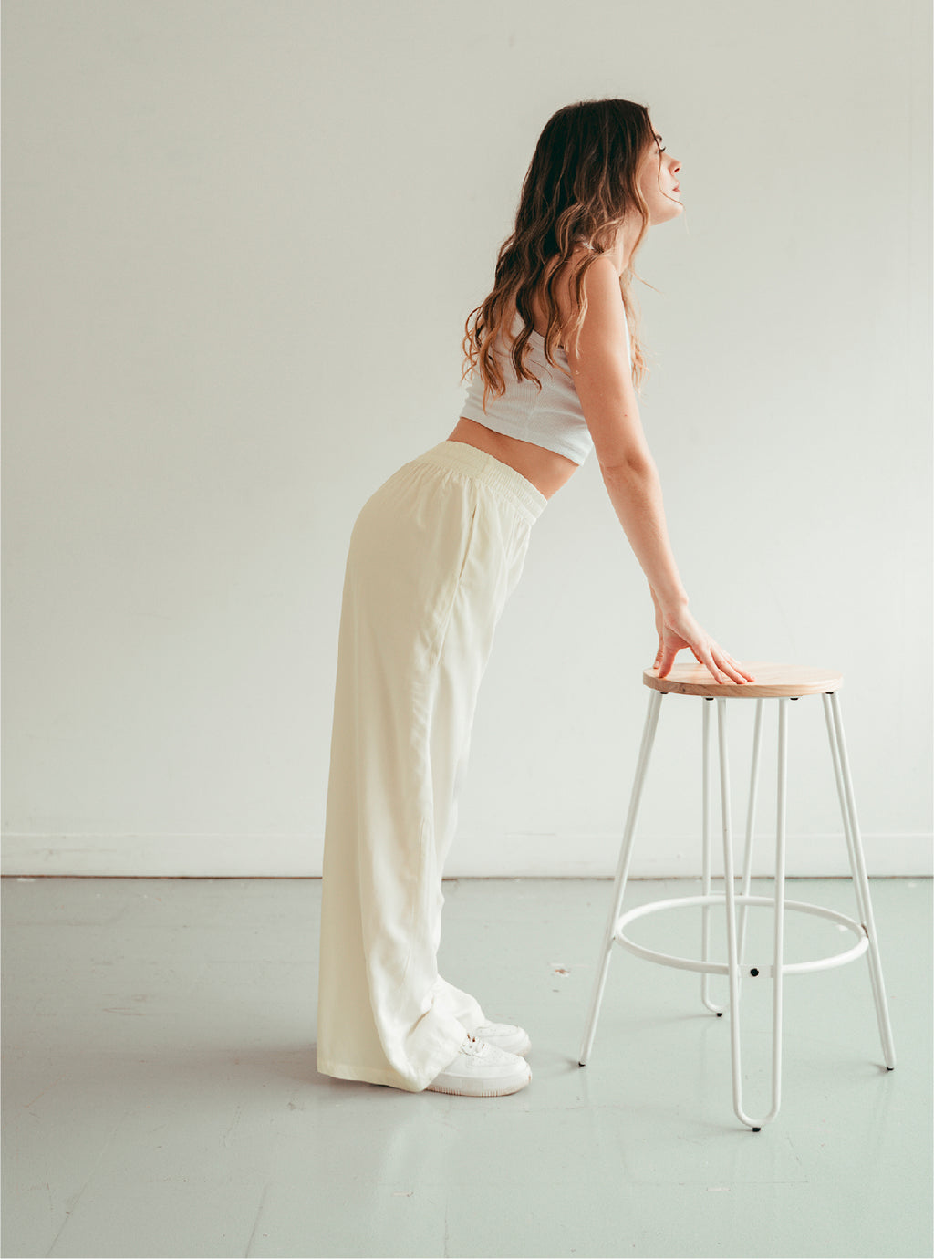 Palazzo Breezy Creamy