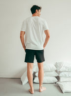 Pijama Pantaloneta Hombre Black