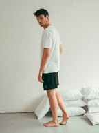 Pijama Pantaloneta Hombre Black