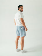 Pijama Pantaloneta Resort Rayas - Navy