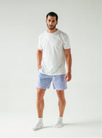 Pijama Pantaloneta Resort Rayas - Navy