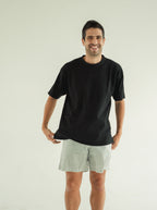 Pijama Pantaloneta Resort Rayas - Militar