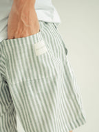 Pantaloneta Resort Rayas - Militar