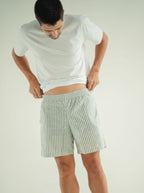 Pantaloneta Resort Rayas - Militar