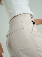 Pantalon Tapered Toffee