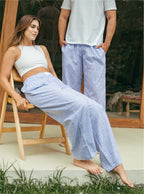 Pantalon Mujer Resort Rayas - Navy