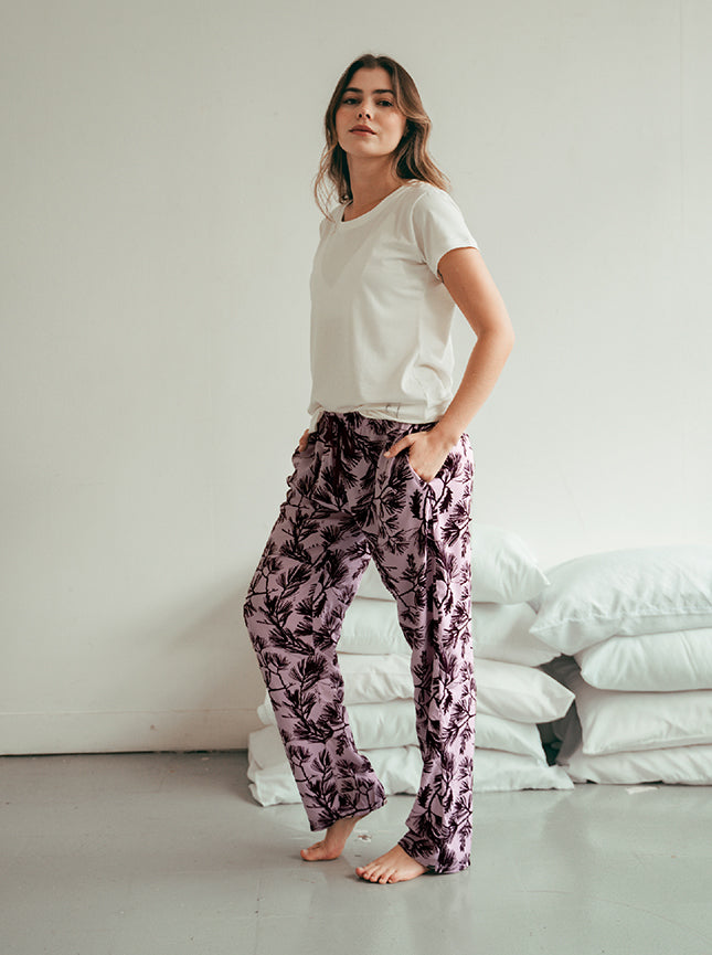 Pijama Pantalón Mujer Palmer Lilac