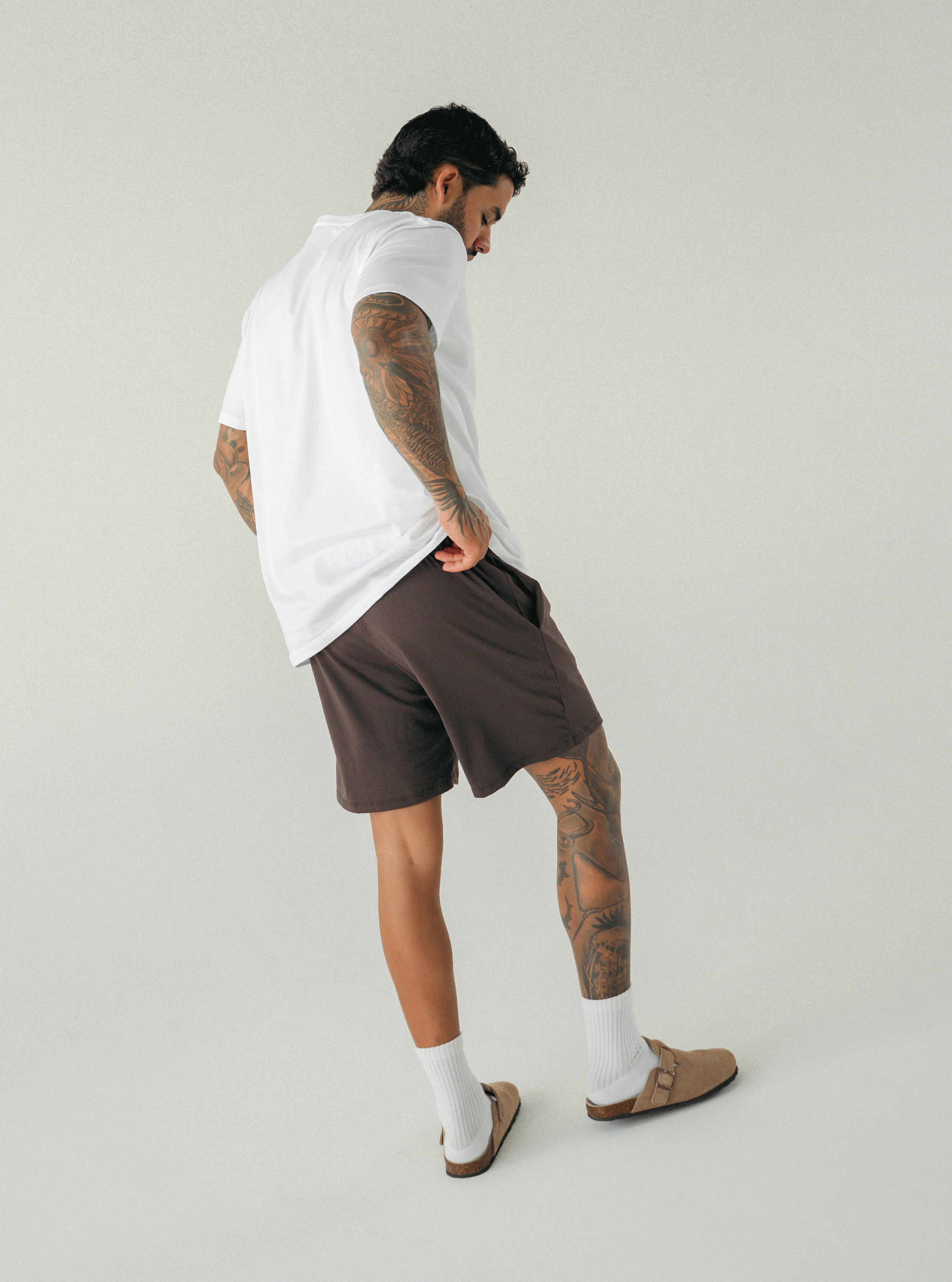 Pijama Pantaloneta Basica Brown