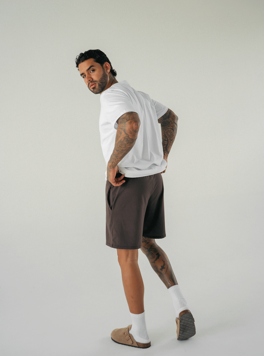 Pijama Pantaloneta Basica Brown