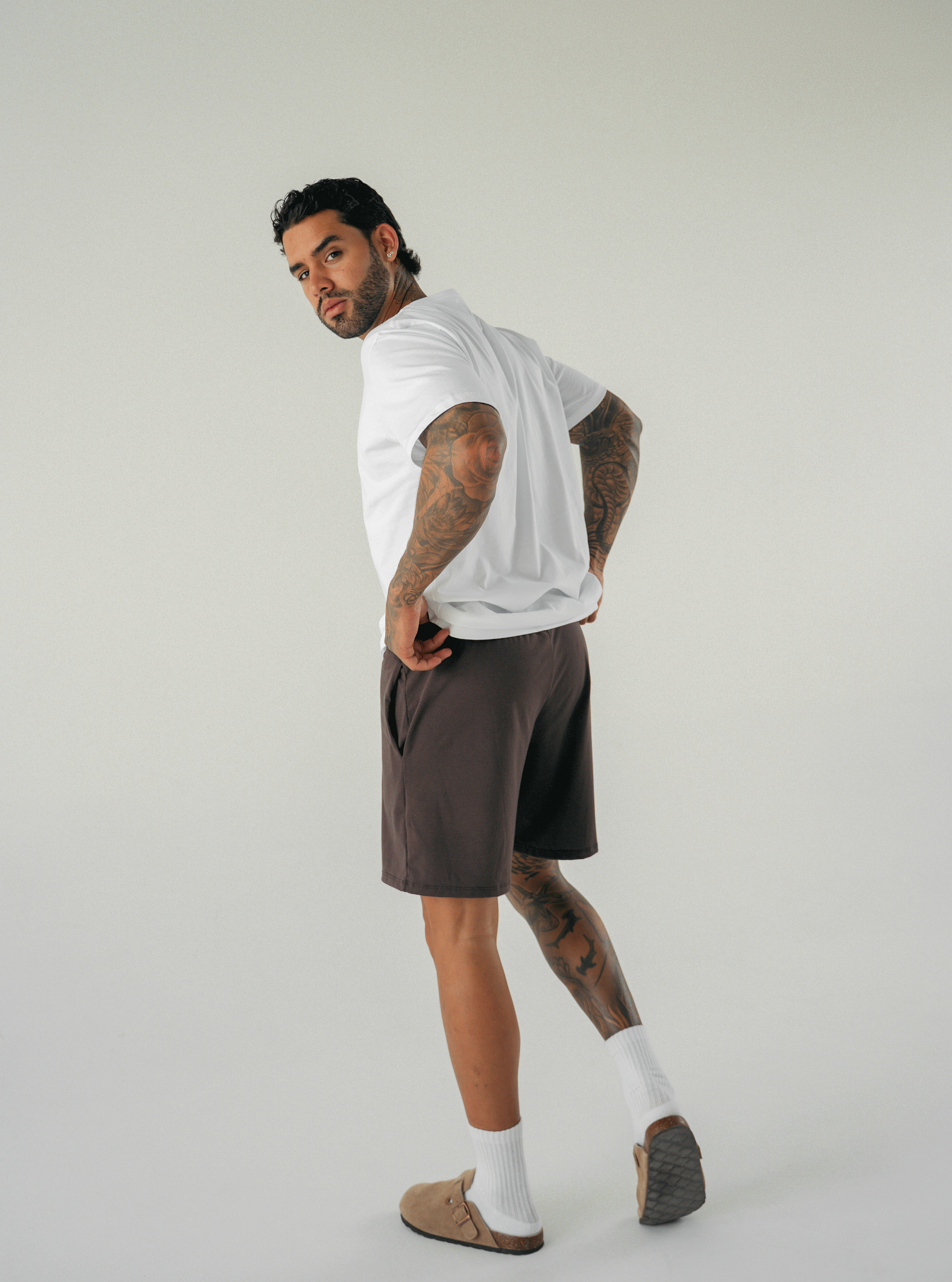Pijama Pantaloneta Basica Brown