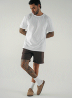 Pijama Pantaloneta Basica Brown