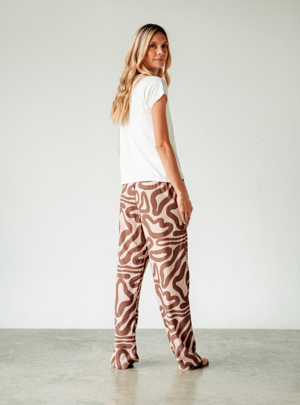 Pijama Pantalón Mujer Brown
