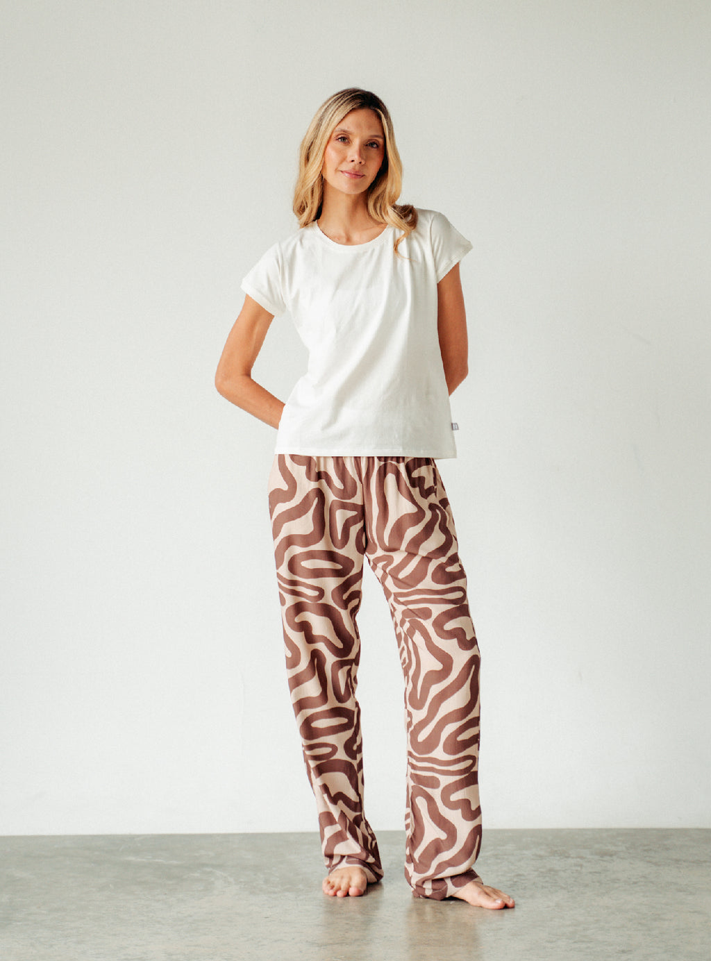Pijama Pantalón Mujer Brown