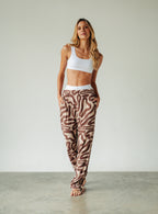 Pijama Pantalón Mujer Brown