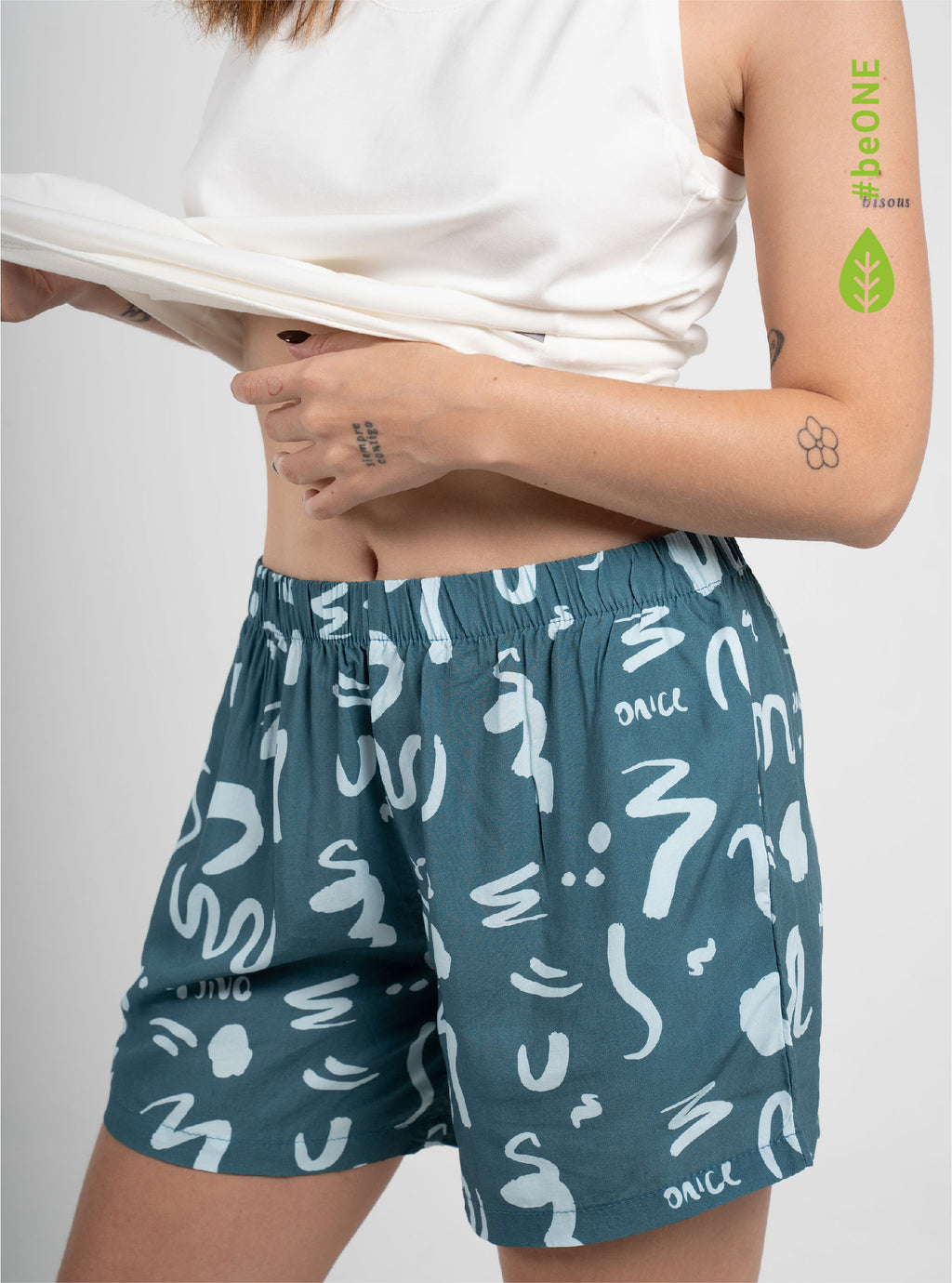 Pijama Short Mujer Praia