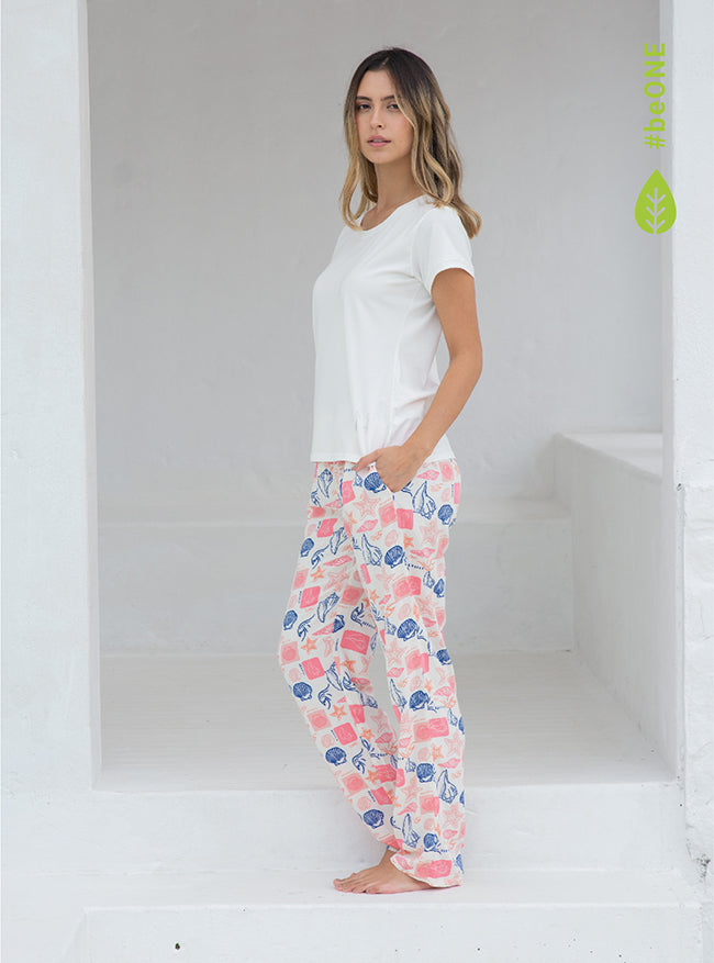 Pijama Pantalón Mujer Corals