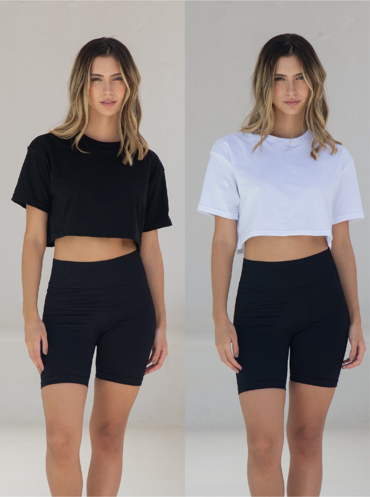 Pack X2 T-shirt Crop