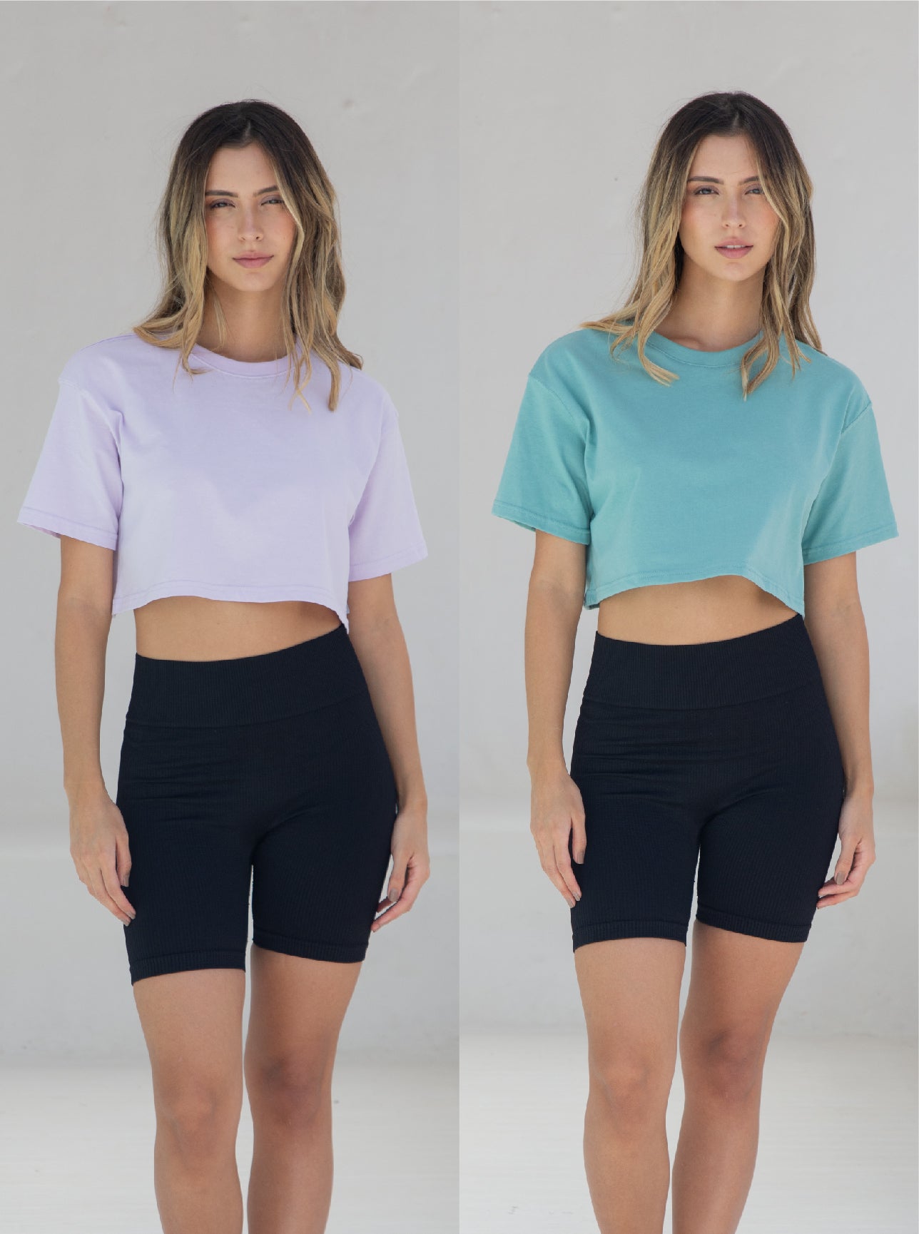 Pack X2 T-shirt Crop