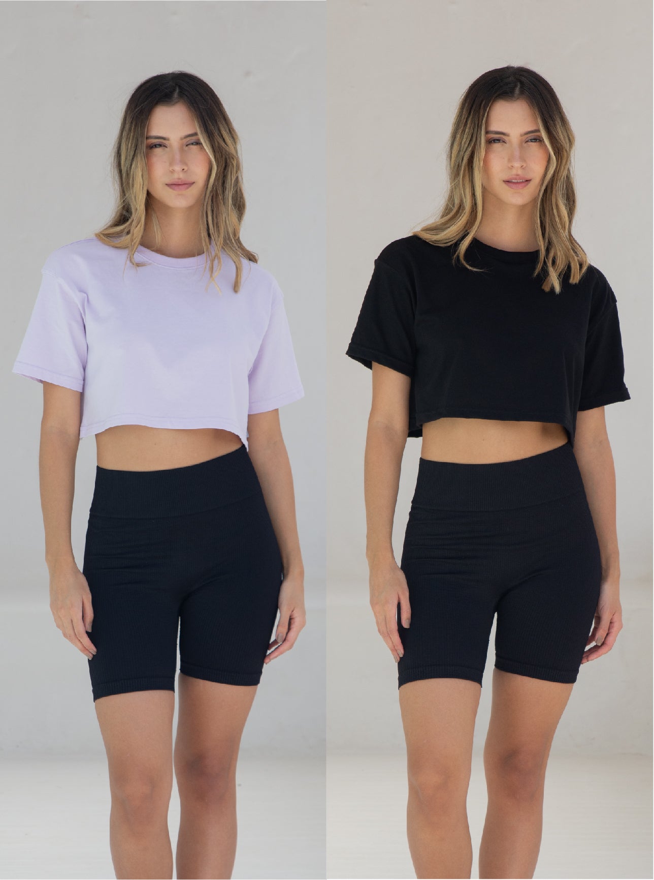 Pack X2 T-shirt Crop