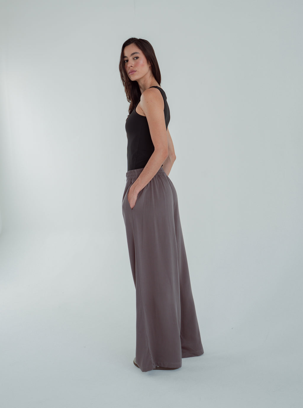 Palazzo Breezy Brown