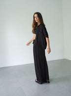 Set Breezy Black Palazzo