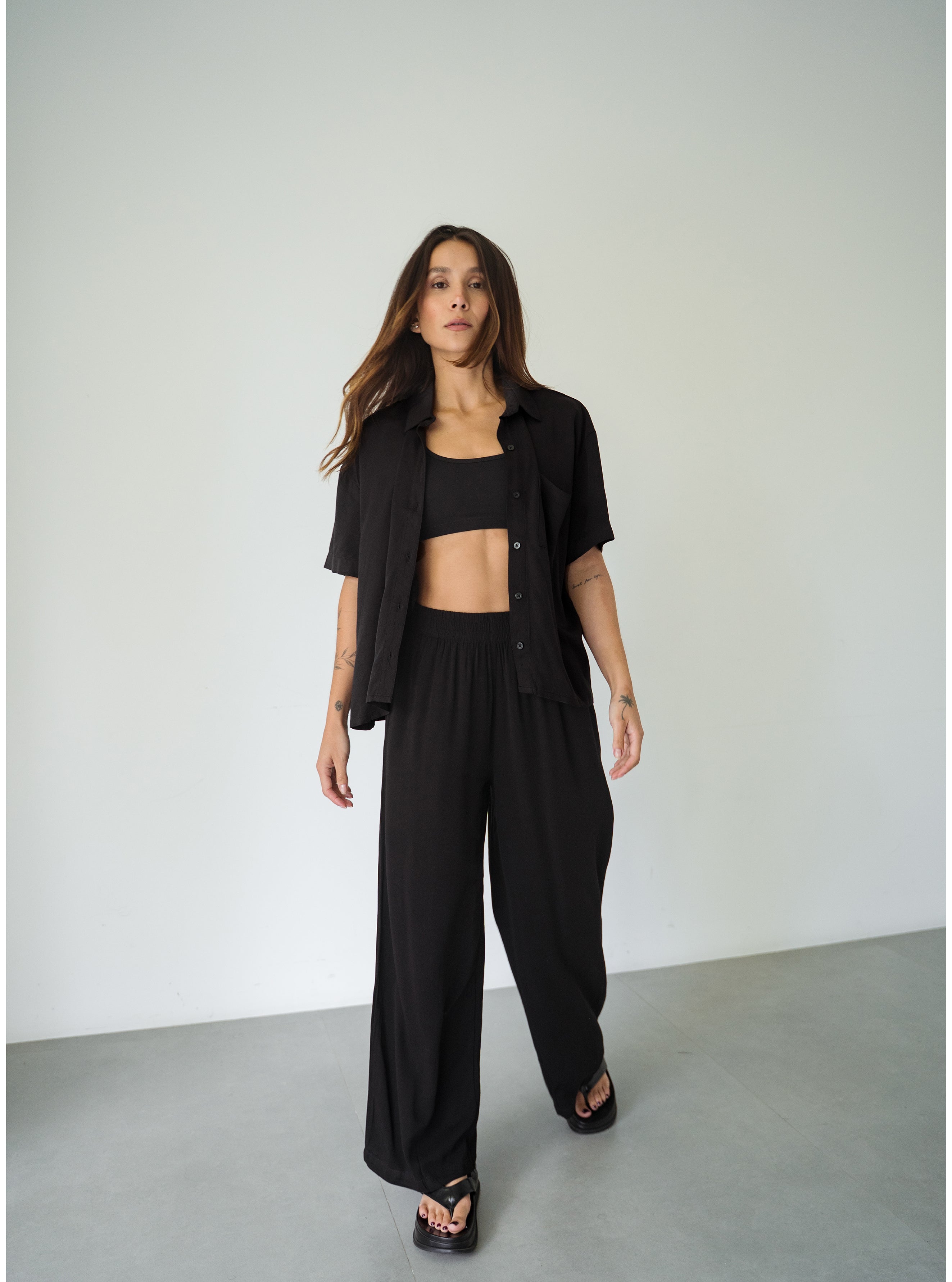 Palazzo Breezy Black