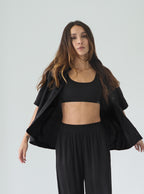Set Breezy Black Palazzo