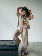 Set Breezy New Coffee Palazzo