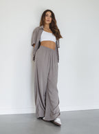 Palazzo Breezy Smoke