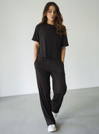 Cozy Rib Set - Negro