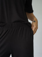 Cozy Rib Set - Negro