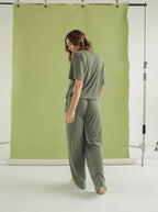 Cozy Rib Set - Green Oil