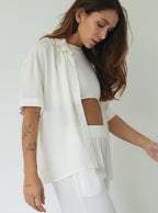 Set Breezy Creamy Palazzo