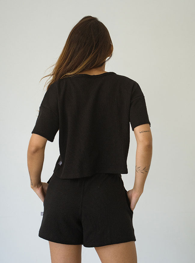 Set Comfy Wafer - Black