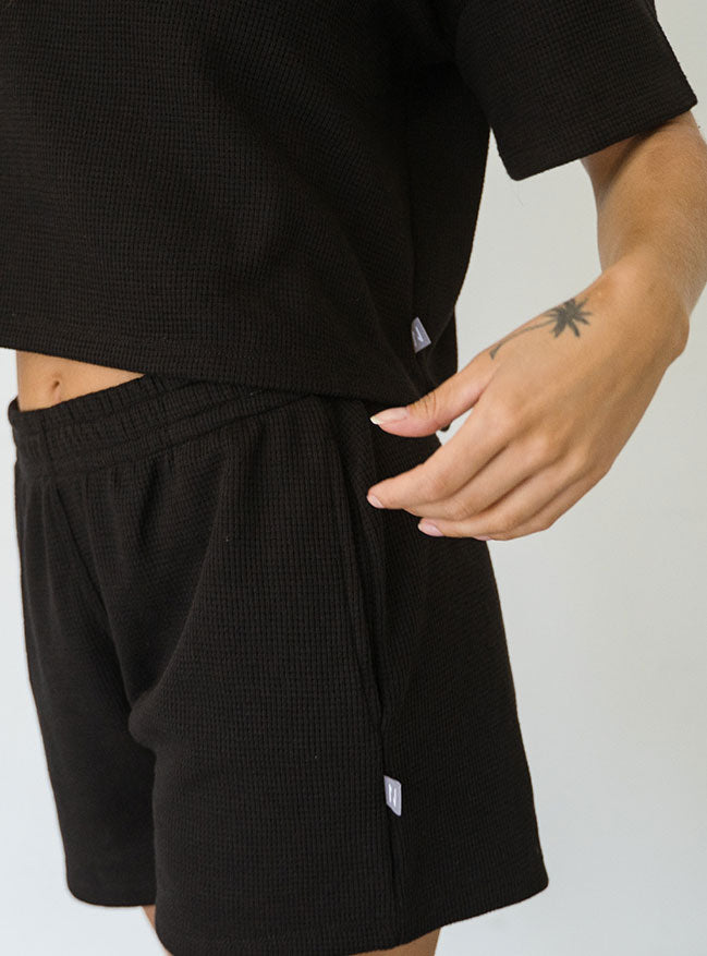 Set Comfy Wafer - Black