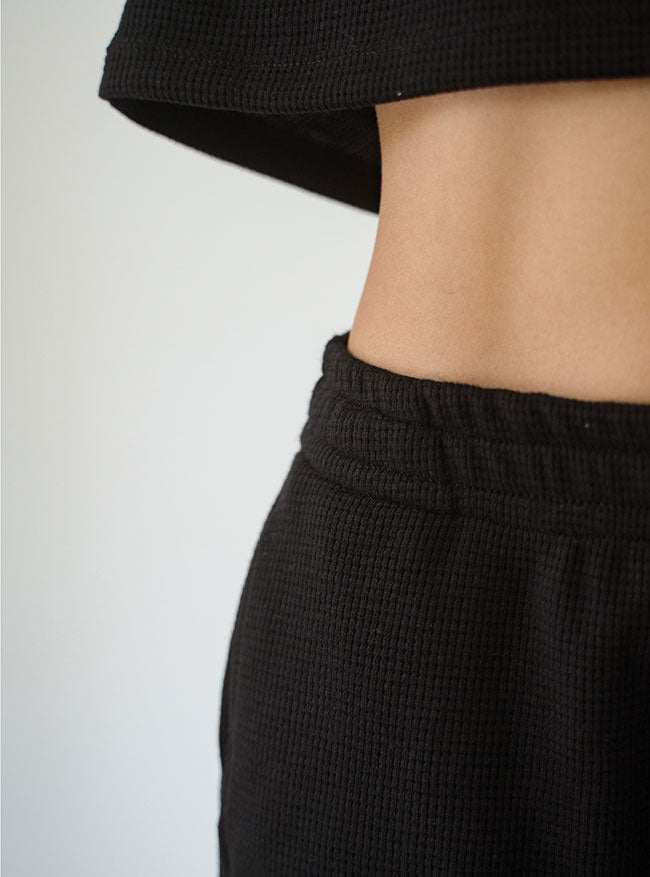 Set Comfy Wafer - Black