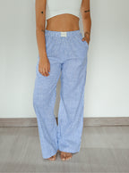 Set Pantalon Resort Rayas - Navy