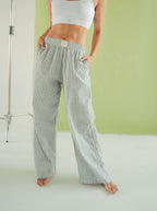 Pantalon Mujer Resort Rayas - Militar