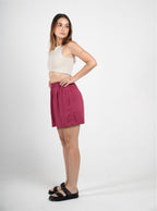 Set Breezy Wine Short