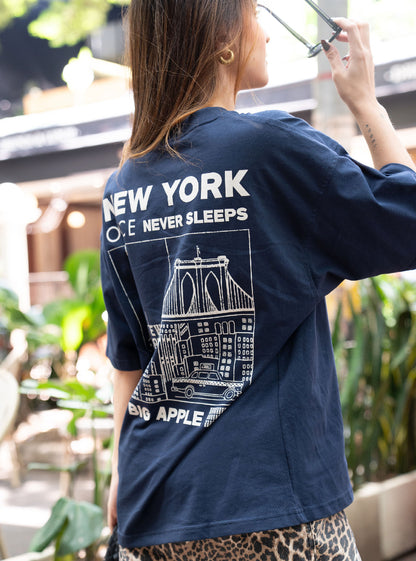 Camiseta Oversize Unisex - New York