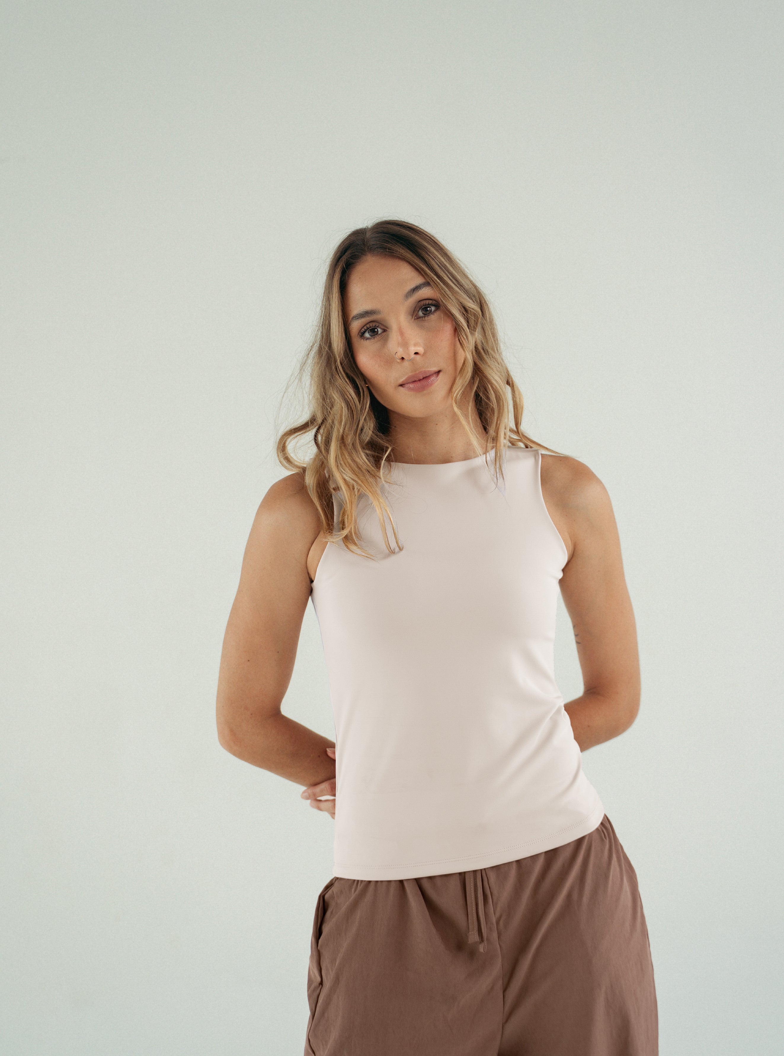 Tank top - Sand