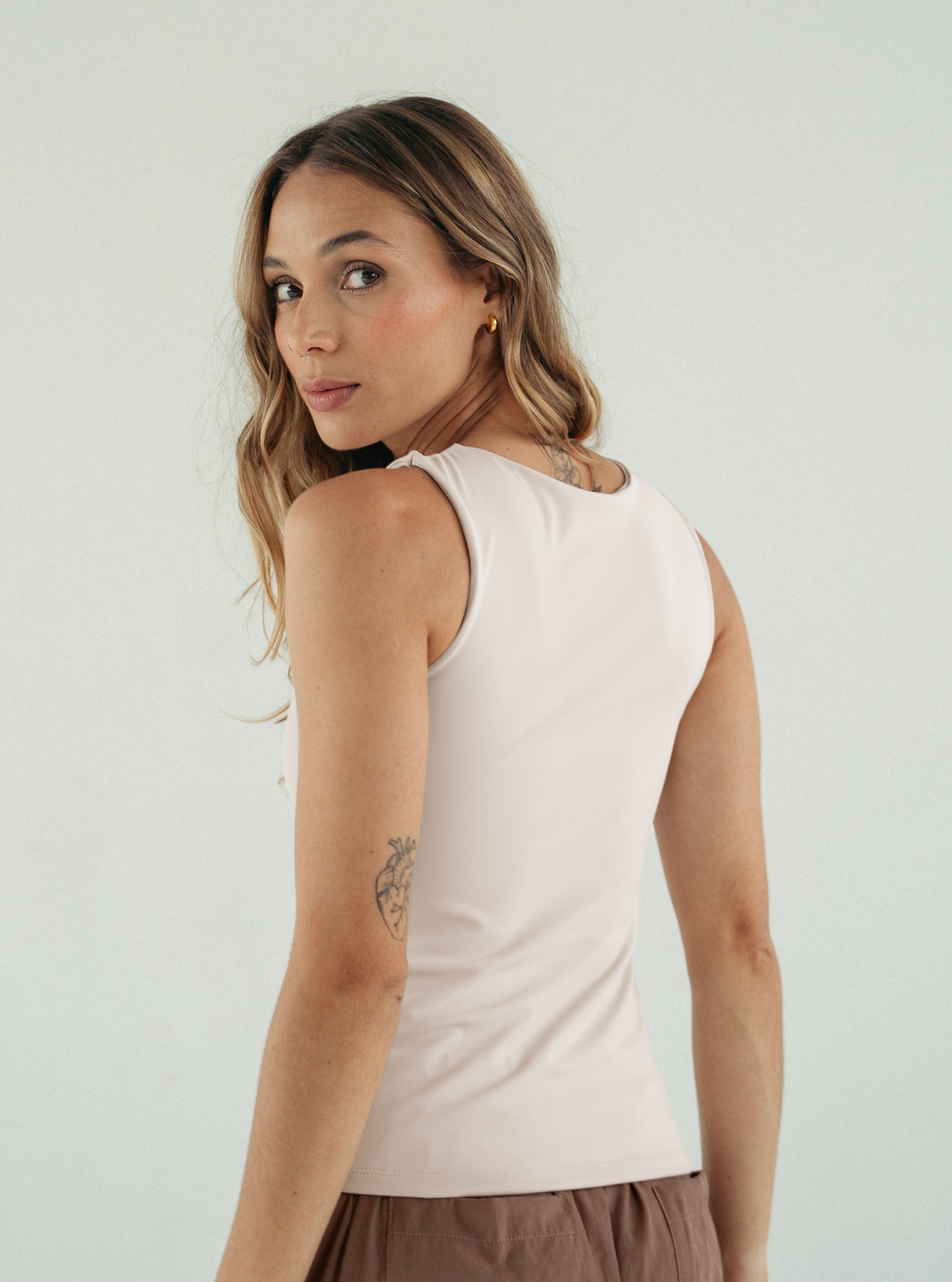 Tank top - Sand