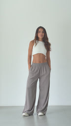Palazzo Breezy Smoke