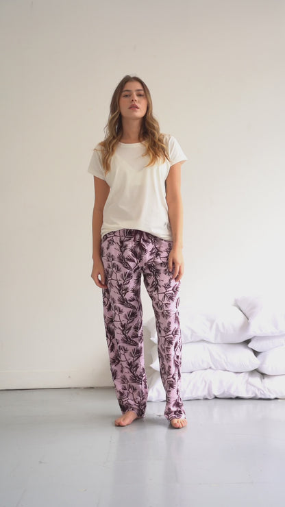 Pijama Pantalón Mujer Palmer Lilac