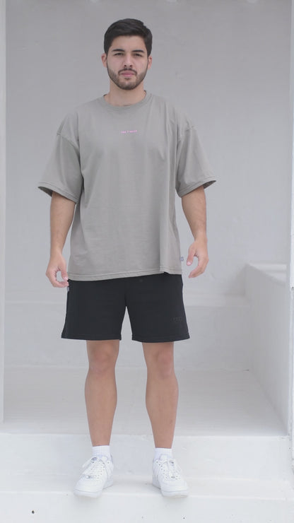 Camiseta Oversize Unisex - Steel Gray