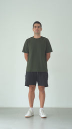 Camiseta Hombre Regular Fit - Militar