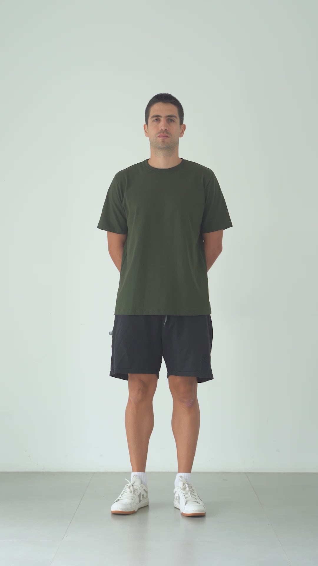 Camiseta Hombre Regular Fit - Militar