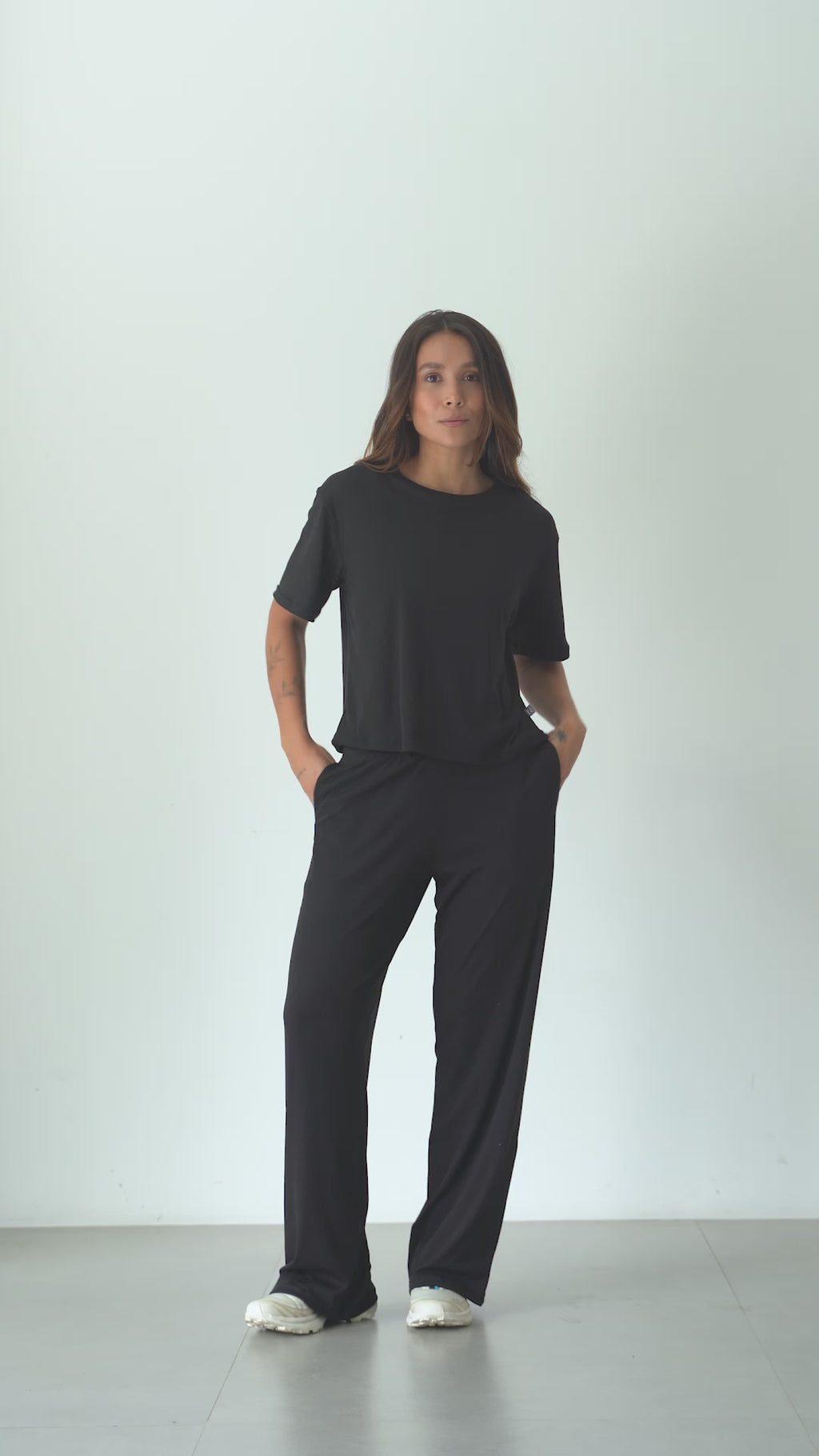 Cozy Rib Set - Negro