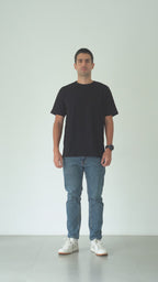 Camiseta Hombre Regular Fit - Negra
