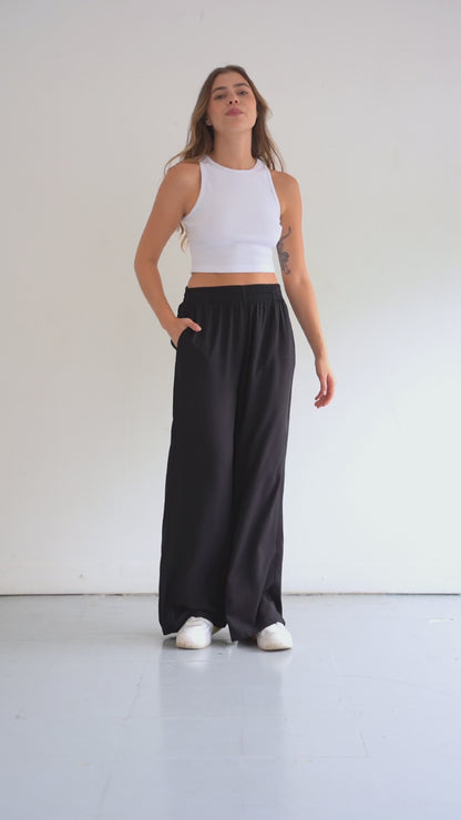 Palazzo Breezy Black